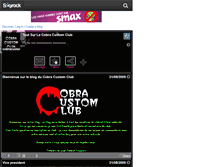 Tablet Screenshot of cobracustomclub.skyrock.com