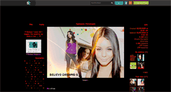 Desktop Screenshot of believe-dreams-x.skyrock.com