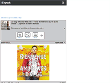 Tablet Screenshot of amine-web-site.skyrock.com