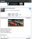 Tablet Screenshot of furiaracingteam.skyrock.com