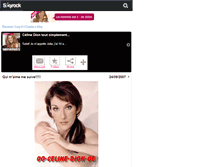 Tablet Screenshot of celinedion1319.skyrock.com