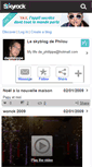 Mobile Screenshot of dephilippe.skyrock.com