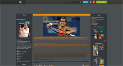 Desktop Screenshot of mauresmo-mania.skyrock.com