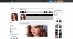 Desktop Screenshot of manon-officiel.skyrock.com