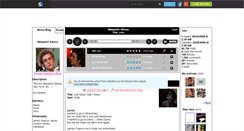 Desktop Screenshot of benjaminsiksou-officiel.skyrock.com
