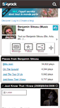 Mobile Screenshot of benjaminsiksou-officiel.skyrock.com
