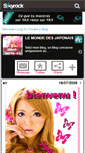 Mobile Screenshot of japan-world--x3.skyrock.com