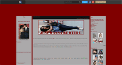 Desktop Screenshot of just-wanna-be-with-u.skyrock.com