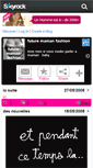 Mobile Screenshot of future-maman-fashion.skyrock.com