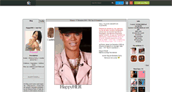 Desktop Screenshot of happyher.skyrock.com