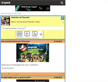 Tablet Screenshot of collection-de-playmobil.skyrock.com
