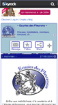 Mobile Screenshot of ecuriesdesfleurons.skyrock.com