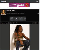 Tablet Screenshot of blackhairstylefever.skyrock.com