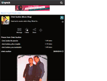 Tablet Screenshot of cheb-soufian.skyrock.com
