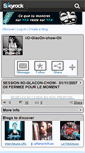 Mobile Screenshot of iio-glacon-chow-oii.skyrock.com