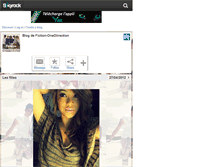 Tablet Screenshot of fiction-onediirection.skyrock.com