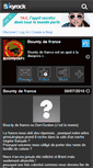 Mobile Screenshot of bountydefrance.skyrock.com