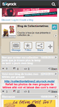 Mobile Screenshot of collectiontetines.skyrock.com