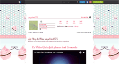 Desktop Screenshot of angelina075.skyrock.com
