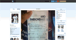 Desktop Screenshot of parionssurlefoot.skyrock.com