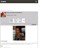 Tablet Screenshot of amel-photos.skyrock.com