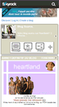 Mobile Screenshot of heart-land-x3.skyrock.com