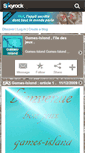 Mobile Screenshot of games-island.skyrock.com