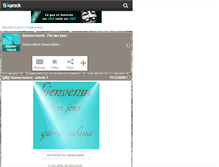 Tablet Screenshot of games-island.skyrock.com