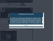 Tablet Screenshot of michael-m-j-jackson.skyrock.com