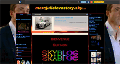 Desktop Screenshot of marcjulielovestory.skyrock.com