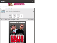 Tablet Screenshot of eternalblissevents.skyrock.com