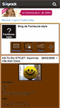 Mobile Screenshot of facheune-style.skyrock.com