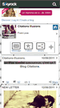 Mobile Screenshot of citations-illusions.skyrock.com