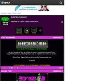 Tablet Screenshot of electro-playlist.skyrock.com