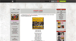 Desktop Screenshot of mayday-parade-france.skyrock.com