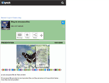 Tablet Screenshot of amourpourdieu.skyrock.com
