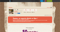 Desktop Screenshot of newteen.skyrock.com
