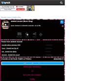 Tablet Screenshot of abdelali--doukali.skyrock.com