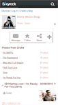 Mobile Screenshot of drakexmusic.skyrock.com