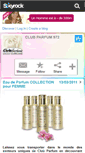 Mobile Screenshot of clubparfum972.skyrock.com