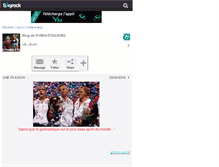 Tablet Screenshot of gymnastique852.skyrock.com
