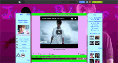 Desktop Screenshot of lo0ve--justin--bieber.skyrock.com