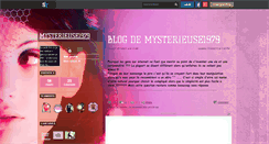 Desktop Screenshot of mysterieuse1979.skyrock.com