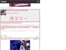 Tablet Screenshot of benjamin-songs.skyrock.com