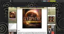 Desktop Screenshot of cleopatre-musique.skyrock.com