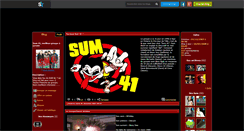 Desktop Screenshot of best-sum41.skyrock.com