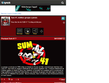 Tablet Screenshot of best-sum41.skyrock.com