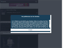 Tablet Screenshot of leslyja-officiel.skyrock.com