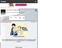 Tablet Screenshot of chang-glee.skyrock.com