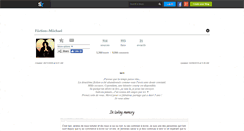 Desktop Screenshot of fiiction--miichael.skyrock.com